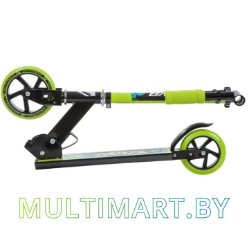 Самокат Novatrack Jungle Steel 145S.JUNGLE.BGN9 (черный/зеленый, 2019) картинка 6